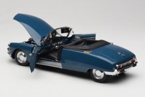 Citroen DS 19 Cabriolet Roșu Sun Star 1:18 4742 Metal - imaginea 5 din 8