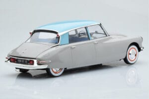Citroen DS 19 Gri Norev 1:18 181763 Metal - imaginea 2 din 6