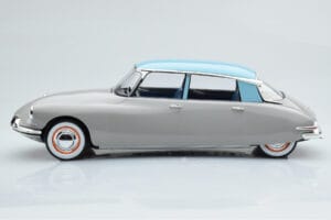 Citroen DS 19 Gri Norev 1:18 181763 Metal - imaginea 3 din 6