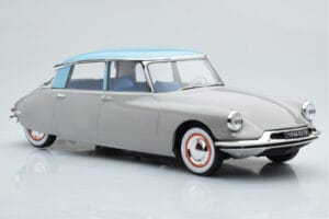 Citroen DS 19 Gri Norev 1:18 181763 Metal - imaginea 4 din 6
