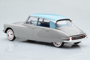 Citroen DS 19 Gri Norev 1:18 181763 Metal - imaginea 5 din 6