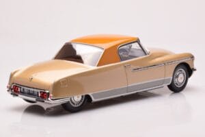 Citroen DS 19 Le Dandy Bej și Maro Norev 1:18 181741 Metal - imaginea 2 din 6