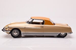 Citroen DS 19 Le Dandy Bej și Maro Norev 1:18 181741 Metal - imaginea 3 din 6