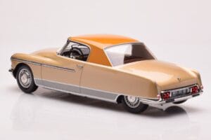 Citroen DS 19 Le Dandy Bej și Maro Norev 1:18 181741 Metal - imaginea 5 din 6