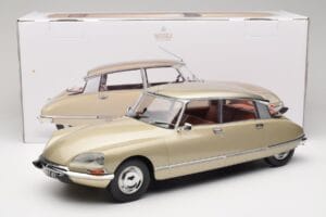 Citroen DS 23 Pallas Bej Norev 1:12 121730 Metal - imaginea 6 din 6