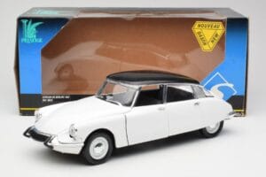 Citroen DS Berline Blanc Meije Solido 1:18 8033 Metal - imaginea 8 din 8