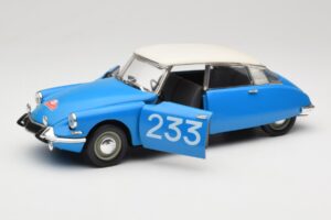 Citroen DS #233 Rally Albastru Solido 1:18 8034 Metal - imaginea 2 din 8