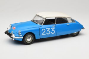 Citroen DS #233 Rally Albastru Solido 1:18 8034 Metal