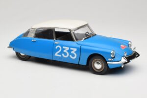 Citroen DS #233 Rally Albastru Solido 1:18 8034 Metal - imaginea 6 din 8