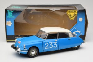 Citroen DS #233 Rally Albastru Solido 1:18 8034 Metal - imaginea 8 din 8