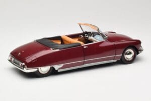 Citroen DS19 Cabriolet Bordeaux Norev 1:18 181561 Metal - imaginea 3 din 8