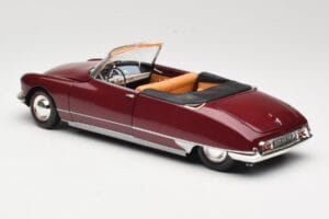 Citroen DS19 Cabriolet Bordeaux Norev 1:18 181561 Metal - imaginea 7 din 8