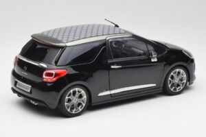Citroen DS3 Cabrio Perla Nera Negru Norev 1:18 AMC019115 Metal - imaginea 3 din 8