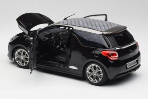 Citroen DS3 Cabrio Perla Nera Negru Norev 1:18 AMC019115 Metal - imaginea 5 din 8