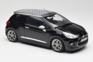 Citroen DS3 Cabrio Perla Nera Negru Norev 1:18 AMC019115 Metal - imaginea 6 din 8
