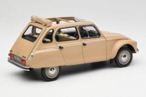 Citroen Dyane 6 Colorado Bej Norev 1:18 181617 Metal - imaginea 2 din 8