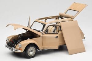 Citroen Dyane 6 Colorado Bej Norev 1:18 181617 Metal - imaginea 3 din 8