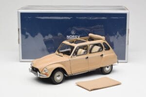 Citroen Dyane 6 Colorado Bej Norev 1:18 181617 Metal - imaginea 8 din 8