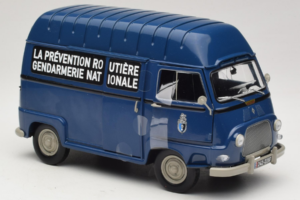 Citroen Estafette Gendarmerie Albastru Cu Figurina Norev 1:18 185165 Metal - imaginea 4 din 6