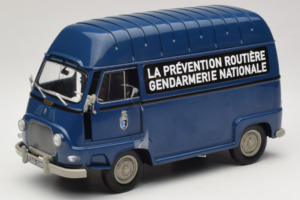 Citroen Estafette Gendarmerie Albastru Cu Figurina Norev 1:18 185165 Metal