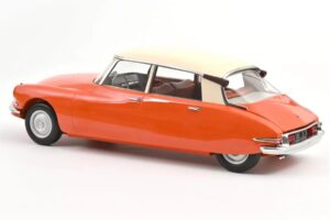 Citroen ID19 Portocaliu & Crem Norev 1:12 121580 Metal - imaginea 2 din 2