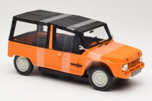 Citroen Mehari 4x2 Portocaliu Norev 1:18 181515 Metal - imaginea 4 din 6