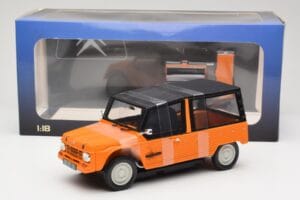Citroen Mehari 4x2 Portocaliu Norev 1:18 181515 Metal - imaginea 6 din 6