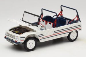 Citroen Mehari Albastru Alb Roșu Norev 1:18 181805 Metal - imaginea 2 din 7
