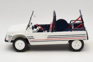 Citroen Mehari Albastru Alb Roșu Norev 1:18 181805 Metal - imaginea 4 din 7