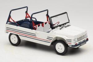 Citroen Mehari Albastru Alb Roșu Norev 1:18 181805 Metal