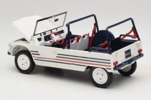 Citroen Mehari Albastru Alb Roșu Norev 1:18 181805 Metal - imaginea 5 din 7