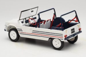 Citroen Mehari Albastru Alb Roșu Norev 1:18 181805 Metal - imaginea 6 din 7