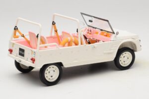 Citroen Mehari Eden Sorbet Alb și Roz Norev 1:18 181804 Metal - imaginea 2 din 6