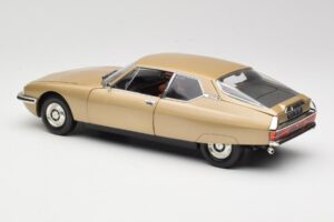 Citroen SM Maserati Auriu Norev 1:18 181585 Metal - imaginea 7 din 8
