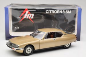 Citroen SM Maserati Auriu Norev 1:18 181585 Metal - imaginea 8 din 8