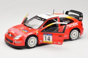 Citroen Xsara T4 WRC #14 P. Bugalski / J-P. Chiaroni WRC 2001 Solido 1:18 9021 Metal - imaginea 2 din 8