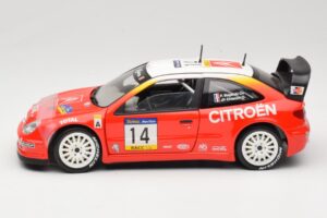 Citroen Xsara T4 WRC #14 P. Bugalski / J-P. Chiaroni WRC 2001 Solido 1:18 9021 Metal - imaginea 4 din 8