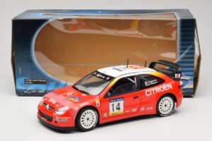 Citroen Xsara T4 WRC #14 P. Bugalski / J-P. Chiaroni WRC 2001 Solido 1:18 9021 Metal - imaginea 8 din 8