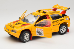 Citroen ZX Rallye Raid #203 1992 Solido 1:18 9003-N1 Metal - imaginea 2 din 8