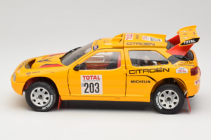 Citroen ZX Rallye Raid #203 1992 Solido 1:18 9003-N1 Metal - imaginea 4 din 8