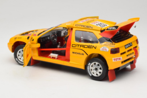 Citroen ZX Rallye Raid #203 1992 Solido 1:18 9003-N1 Metal - imaginea 5 din 8