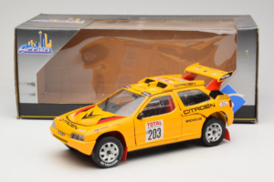 Citroen ZX Rallye Raid #203 1992 Solido 1:18 9003-N1 Metal - imaginea 8 din 8