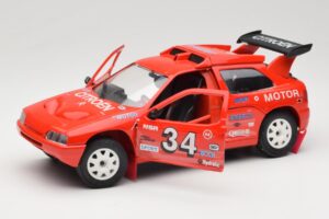 Citroen ZX Rallye #34 Rally 1992 Solido 1:18 9003 Metal - imaginea 2 din 8
