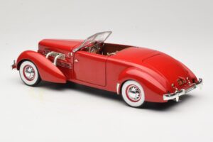 Cord 812 Cabriolet Roșu American Muscle 1:18 32158 Metal - imaginea 7 din 8