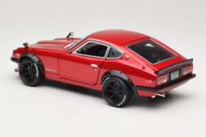 Datsun 240Z S30 Roșu Maisto 1:18 32611 Metal - imaginea 7 din 8
