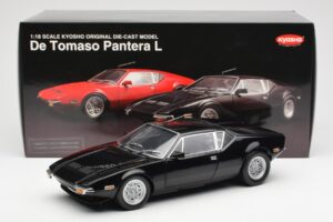 De Tomaso Pantera Negru Kyosho 1:18 08851BK Metal - imaginea 8 din 8