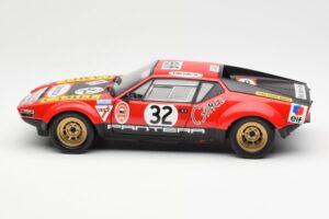 De Tomaso Pantera #32 Jaquemin / Deprez 24 Hours of Le Mans 1972 Kyosho 1:18 08855B Metal - imaginea 4 din 8