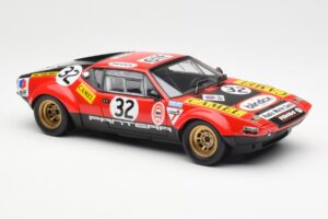 De Tomaso Pantera #32 Jaquemin / Deprez 24 Hours of Le Mans 1972 Kyosho 1:18 08855B Metal - imaginea 7 din 8