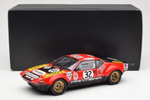 De Tomaso Pantera #32 Jaquemin / Deprez 24 Hours of Le Mans 1972 Kyosho 1:18 08855B Metal - imaginea 8 din 8