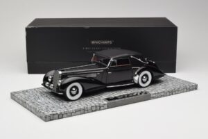 Delage D8-120 Cabriolet Negru Minichamps 1:18 107115131 Metal - imaginea 6 din 6